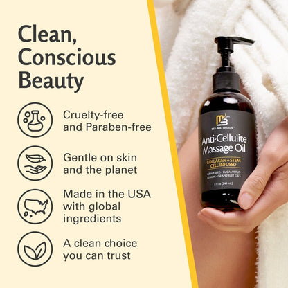 Anti-Cellulite Massage Oil, Grapefruit & Lemon, 8o